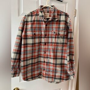 RedHead Brand Co. Rustic Flannel Plaid Button-Up Shirt 2XL